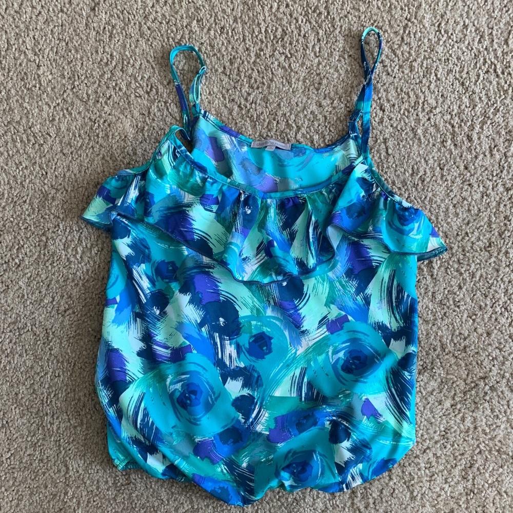 Charlotte Russe Aqua Spaghetti Strap